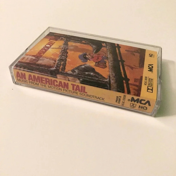 Vintage 1986 An American Tail  Music Motion Picture Soundtrack Cassette Tape - Picture 3 of 10